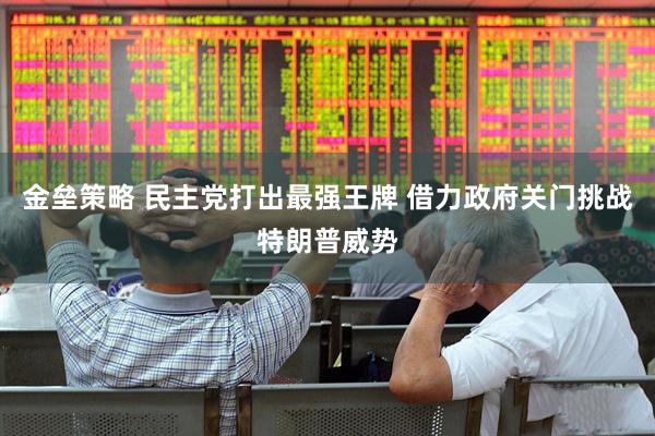 金垒策略 民主党打出最强王牌 借力政府关门挑战特朗普威势